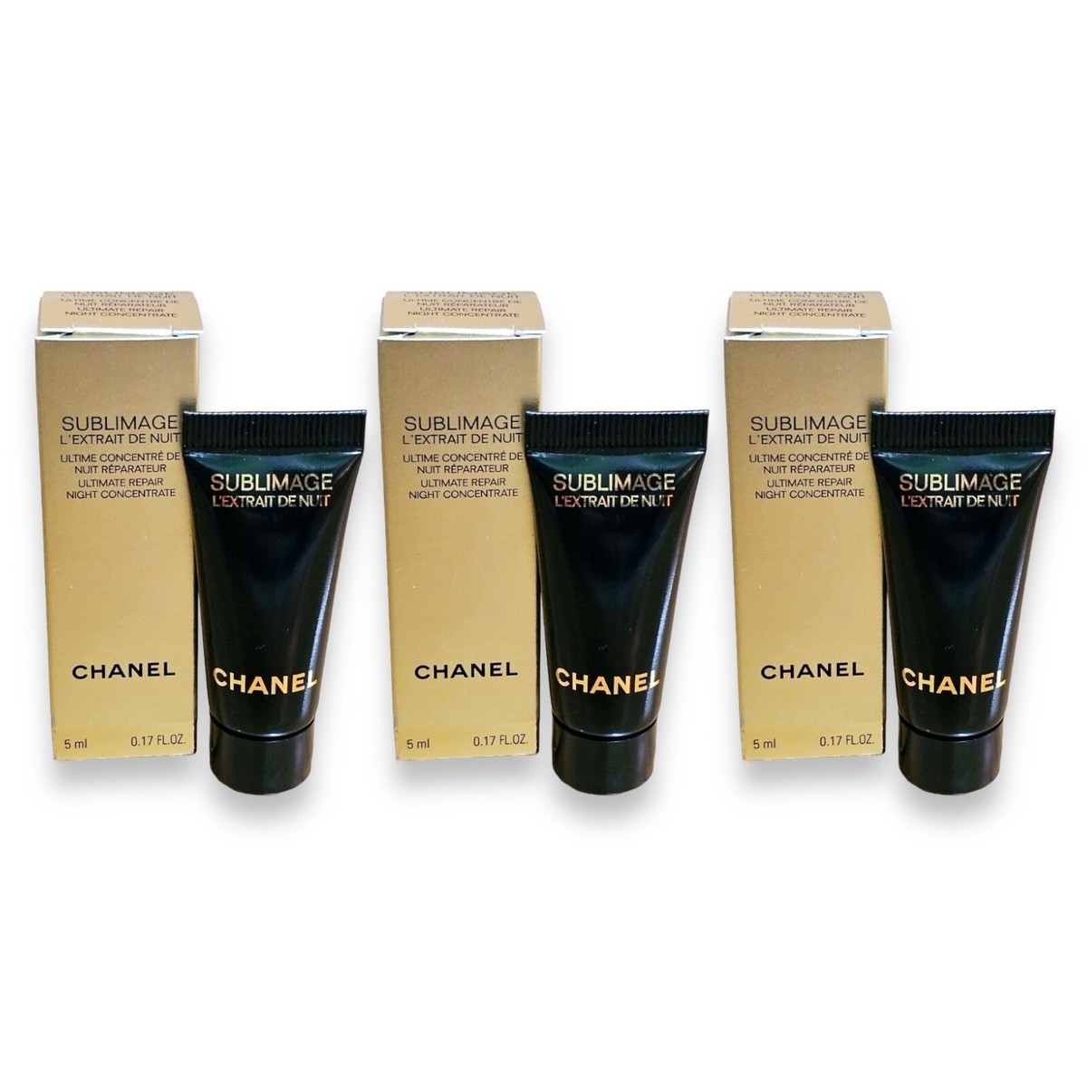 美容液 CHANEL SUBLIMAGE L'Extrait de Nuit CHANEL SUBLIMAGE L'EXTRAIT DE NUIT Regenerating & Restoring