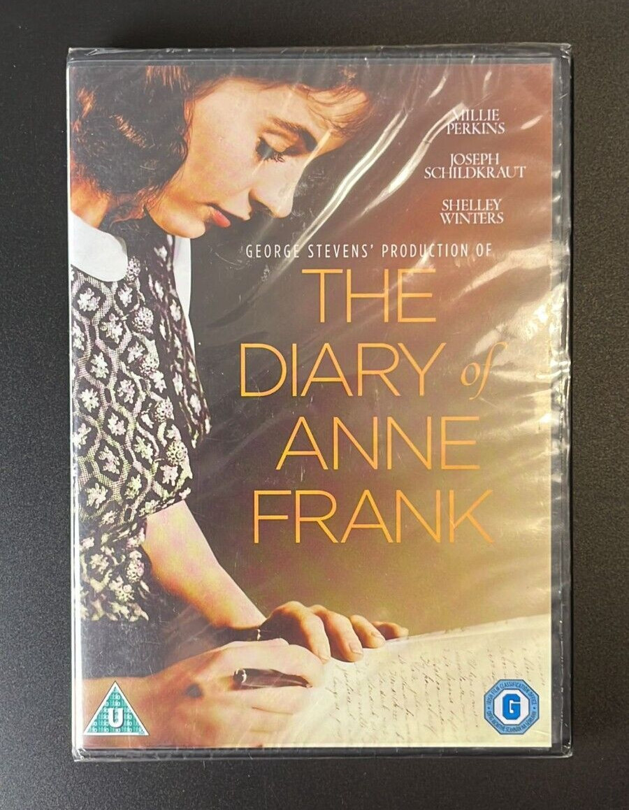 THE DIARY OF ANNE FRANK - DVD (2014) - NEW SEALED