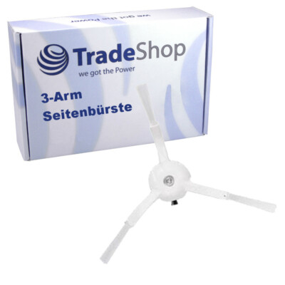 3-Arm Ersatz Seitenbürste für Xiaomi Roborock S6 MaxV S5 S60 S65 T4 T6 T60 T65