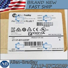 NEW PLC 2711P-B7C22D9P HMI PanelView Plus 7 Color Key Touch Brand New US