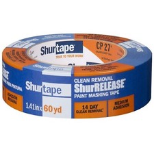 Shurtape CP 27 14-Day ShurRELEASE Painter's Tape, Multi-Surface, 36mm x 55m,