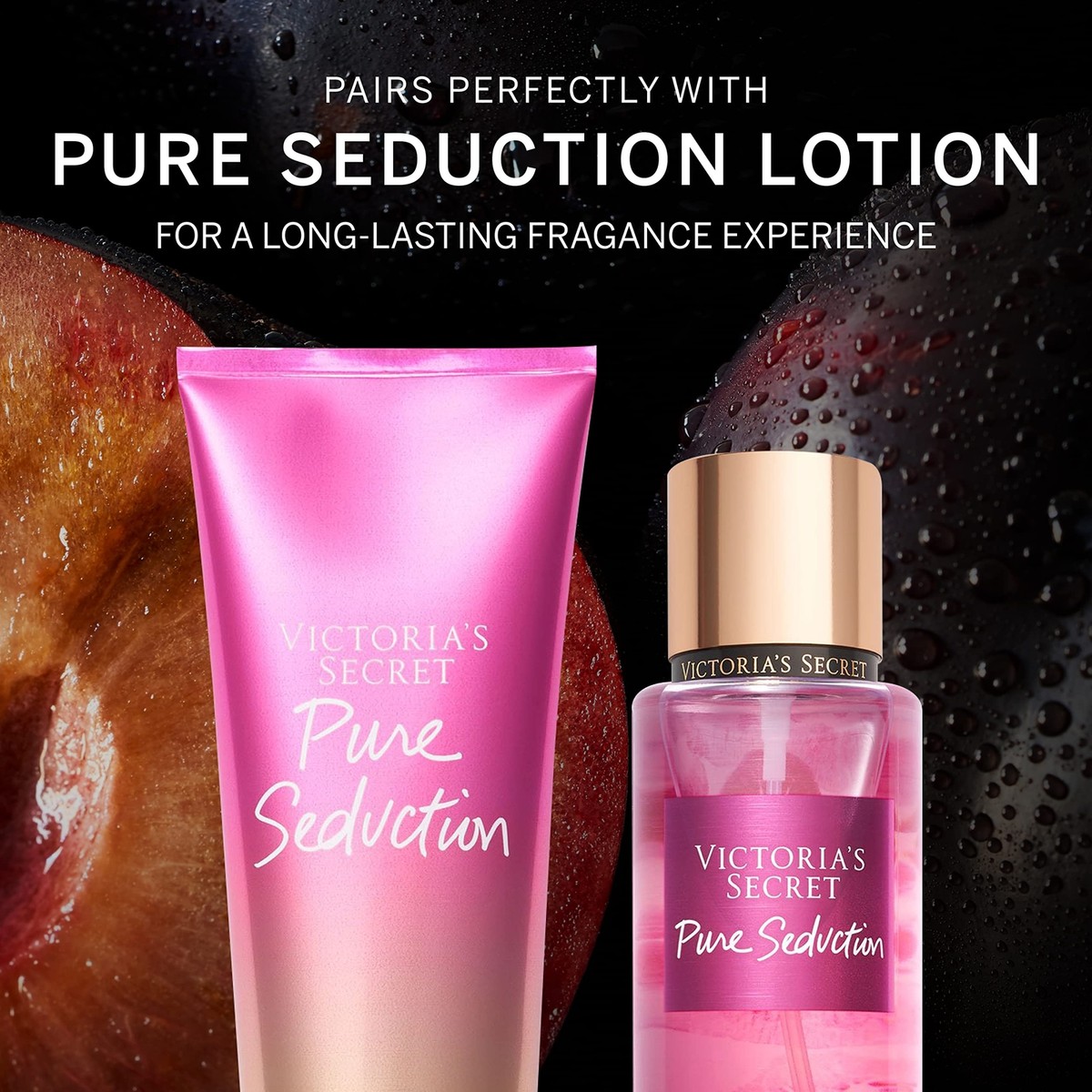 Victoria's Secret Pure Seduction Perfume Juiced Plum Freesia 8.4