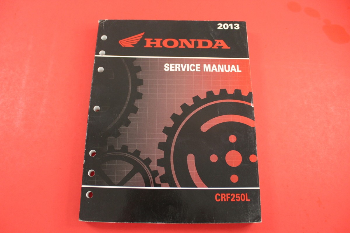 OEM Honda Factory Service Manual 2013 CRF250L #61KZZ00 | eBay