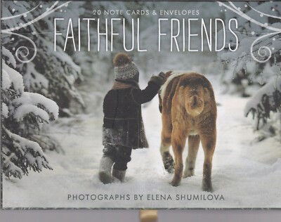 Faithful Friends: 20 Note Cards & Envelopes Gift Box Winter Christmas Gift