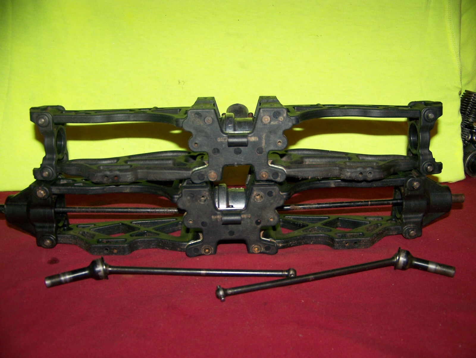 losi lst diffs gear box knuckles cvd bones rpm front arms rc monster