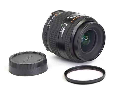 Nikon AF Nikkor 35-80mm f/4-5.6D Zoom Lens, Filter and Rear Lens Cap