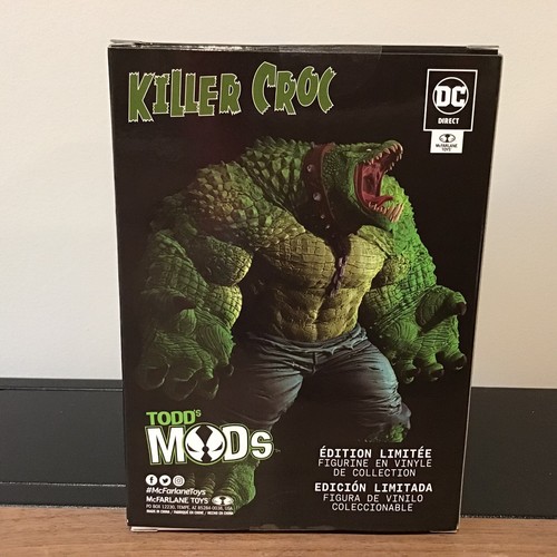 Killer Croc DC Direct Collector Wave 2 Todd's Mods Limited Edition 4 1/2 Figure - Picture 3 of 6