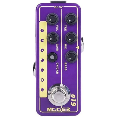 Electric Guitar Effect Pedal 019 UK Gold PLX Digital Micro Preamp 70's