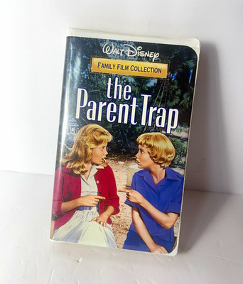 Walt Disney Home Video The Parent Trap Family Film Collection VHS NTSC G CC