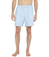 Southern Tide 6" Tonal Palm Swim Trunks Dream Blue XL