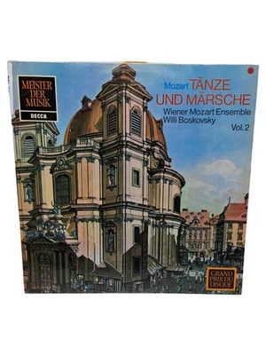 Decca Mozart Tänze Märsche Vol. 2 Vinyl LP Wiener Mozart Ensemble Boskovsky