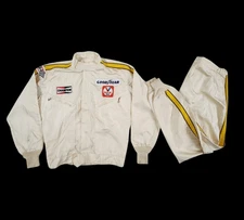 1977 Jim McElreath OWNED Indy 500 Racing Suit (COA) Crew WORN Hinchman Jacket