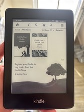 Kindle Paperwhite E-Reader Model EY21 Wifi Black 5th Generation Tested Working