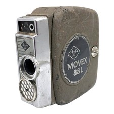 EasyBuy Movex 88 L Double 8mm Film Camera, Defective, Gray Motion Picture Cine