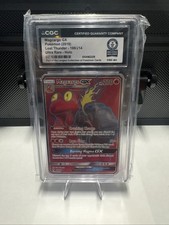 Pokemon TCG  Lost Thunder Magcargo GX 198/214  World Record Breaks on eBay