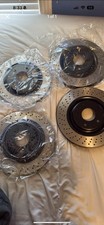 Drilled Rotors for 2006-2013 Chevy Corvette Brake Code J55 Heavy Duty Brake