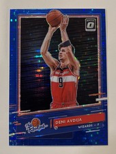 2020-21 Panini Optic Deni Avdija The Rookie Blue Pulsar RC 