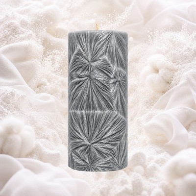 Baby Talc Powder Pillar Candle - 4 Sizes - Choose Your Colour