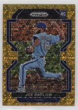 2022 Panini Prizm Gold Donut Circle Prizm 4/10 Joe Barlow #96 0c3