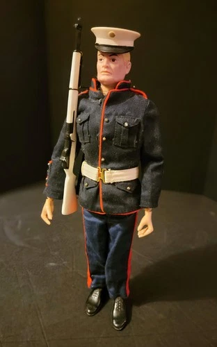 Original Hasbro 1964 GI Joe Marine In "Parade Dress Blues"