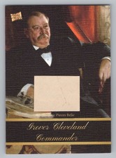 Pieces of The Past The Bar Series 1 2020. Grover Cleveland Relic Card #34