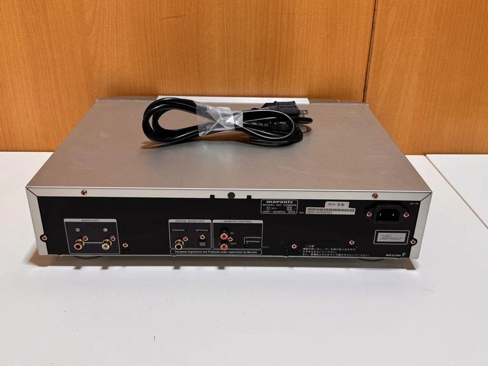 Controlador remoto de audio reproductor de CD usado Marantz CD-6005 2014 probado Japón Foto 4 de 4