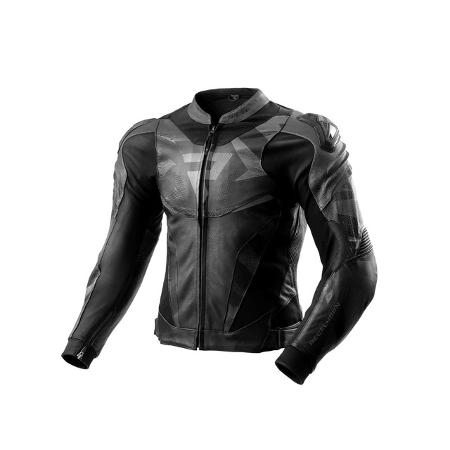 Veste Moto Homme En Cuir REBELHORN INFERNO Noire