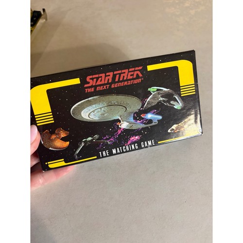 Vintage 1995 Star Trek The Next Generation Matching Puzzle Game DaMert Vintage