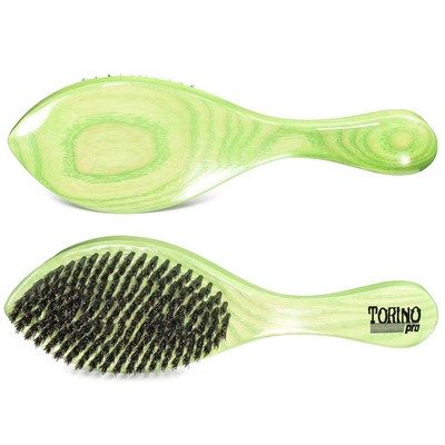 Torino Pro Medium Curved Wave Brush By Brush King #1960-360 Curved Medium - E...