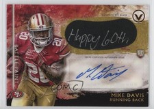 2015 Topps Valor Battle Paint Auto Relics 2/2 Mike Davis #BPAR-MD Auto 4f5