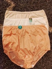 3 Pair Sz 10 VanityFair "Perfectly Yours" Brief Panties 100 Nylon