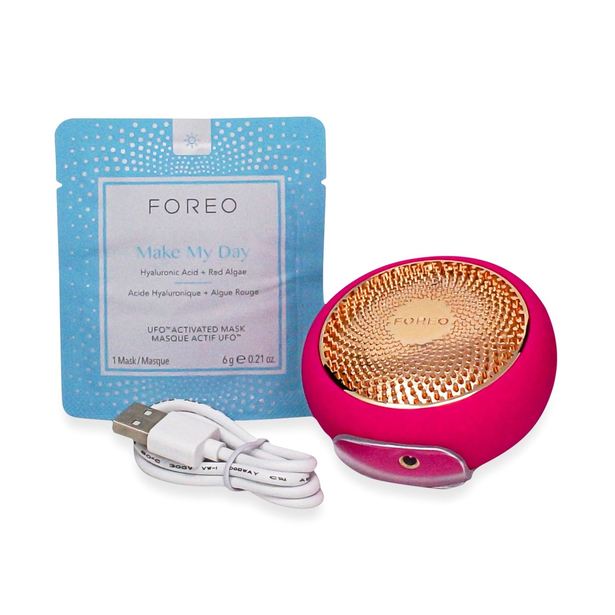 FOREO UFO Smart Mask Treatment Device - Fuchsia | eBay