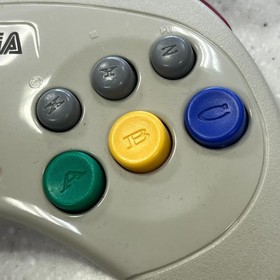 SEGA Saturn HST-0014 White Console System Controller Box Cables Manual Tested