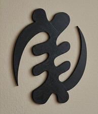 Gye Nyame Adinkra Wall Art ? African Symbol Decor ? All Adinkra Symbols Availabl
