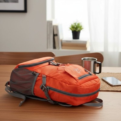 Ultraleichter Faltbarer Wanderrucksack 20L Reissverschlussschutz Outdoor Sport
