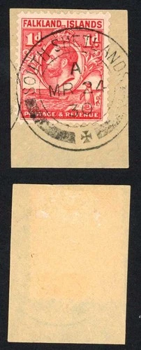 FID SGZ150 1d Penguin South Shetlands CDS on piece Cat 85 pounds