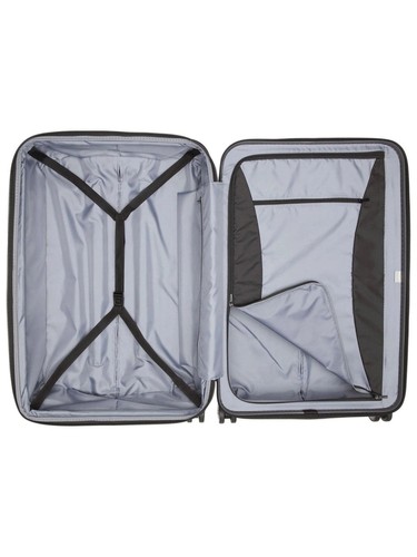 New In Box DELSEY Paris Titanium Expandable Hardside Carry On Spinner Graphite - Picture 6 of 6
