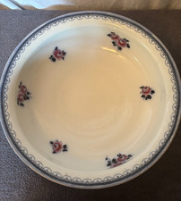 Keeling & Co, Vintage Wash Basin, Flower design 16.5" wide