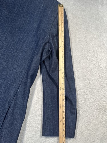 Fortino Landi Herren 2-teiliger Jeansanzug lange Jacke & Hose Größe 44R/38 Reg EUC - Bild 11 von 15