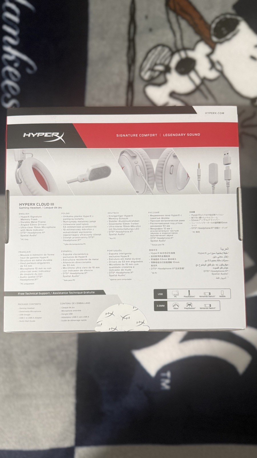 BRAND NEW HyperX Cloud III Wired Gaming Headset  