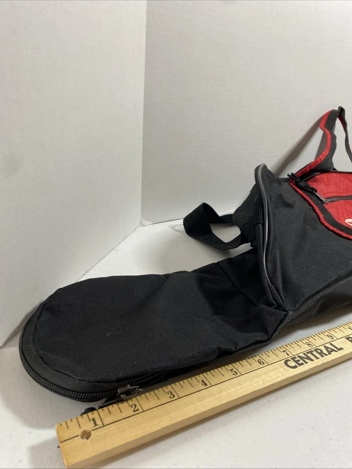 Сумка для софтбола/бейсбола Worth 34 дюйма хорошее состояние товара. Красный и черный - Изображение 3 из 4