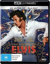 Elvis 4K Ultra HD + Blu-ray | Directed by Baz Luhrmann | Region Free