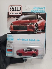 Auto World Import Legends 2023 Nissan Z Passion Red 1/64 Limited Edition 