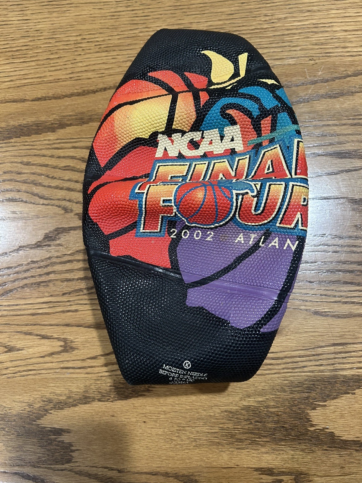 2002 Ncaa Final Four Final Four Full Size Basketball. Atlanta Ga