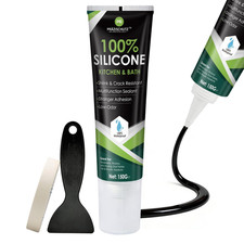 RTV Silicone Sealant - 100 Silicone, Waterproof, Strong Adhesion, Flexible  Du