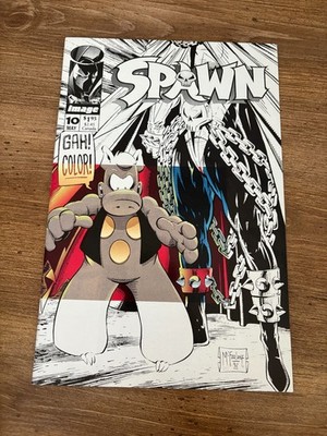 Spawn # 10 NM Image Comic Book Todd McFarlane 1 J331