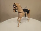 VINTAGE MARX FULLY ARTICULATED PALIMINO HORSE MOVEABLE HEAD WITH ACCESSORIES