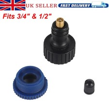 Static Caravan & Lodges Winter Drain Down Valve Kits Fits 3/4" & 1/2" UK