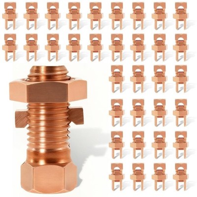 Split Bolt Terminals for 4 to 8 Gauges Bare Wire High Mechanical Strength