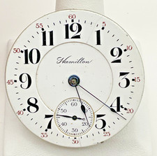 RARE 943 Hamilton 1899 18 Size 21 Jewels Pocket Watch Movement